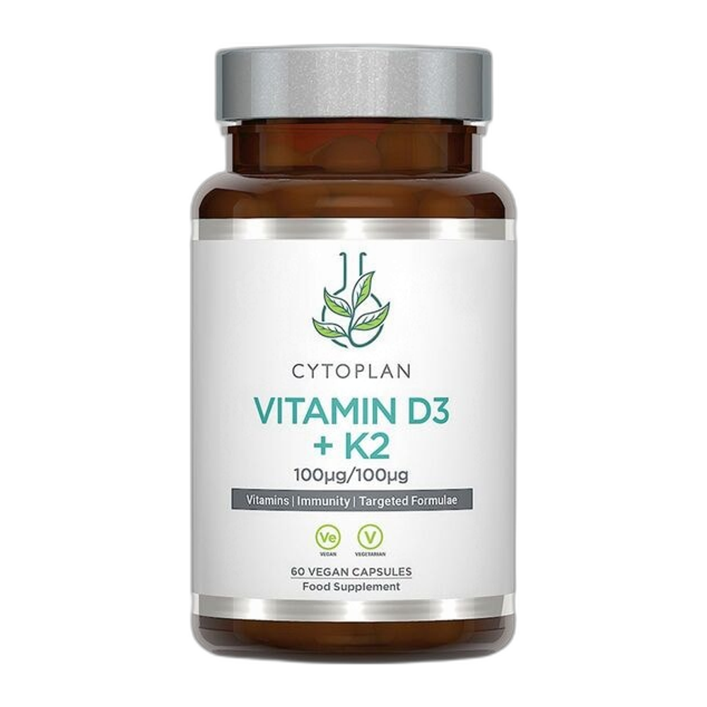 Cytoplan Vitamin D3 + K2 - 60 vcaps
