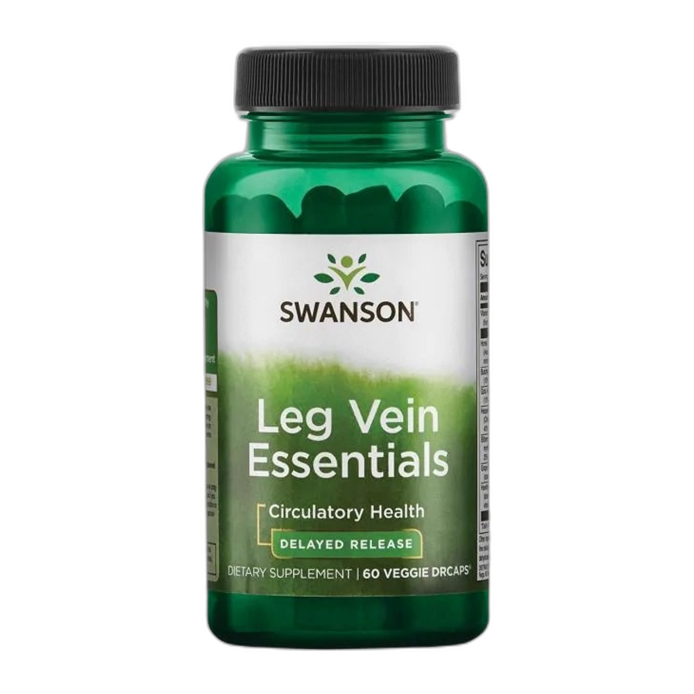 Swanson Leg Vein Essentials, Delayed Release - 60 vcaps