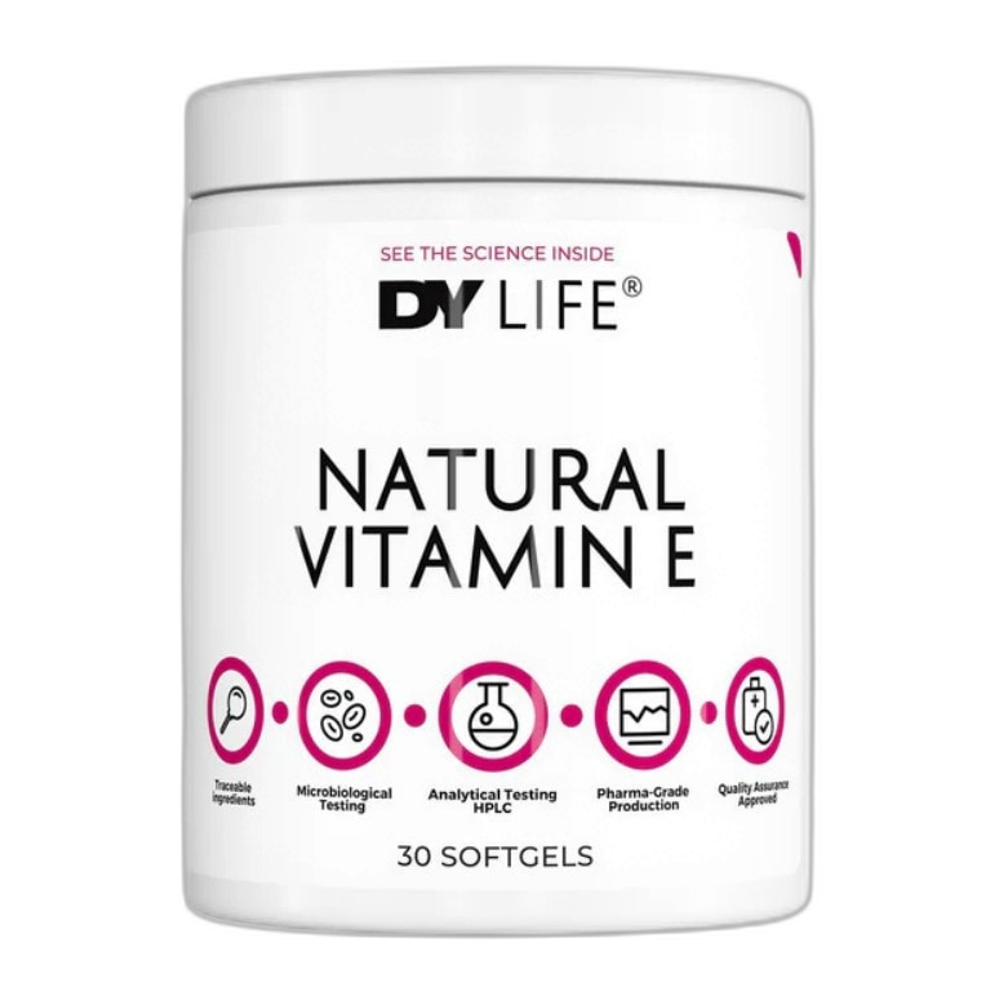 Dorian Yates DY LIFE Natural Vitamin E - 30 softgels