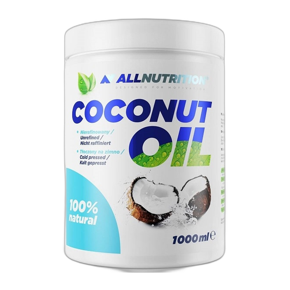 Allnutrition 100% Natural Coconut Oil, Unrefined - 1000 ml.