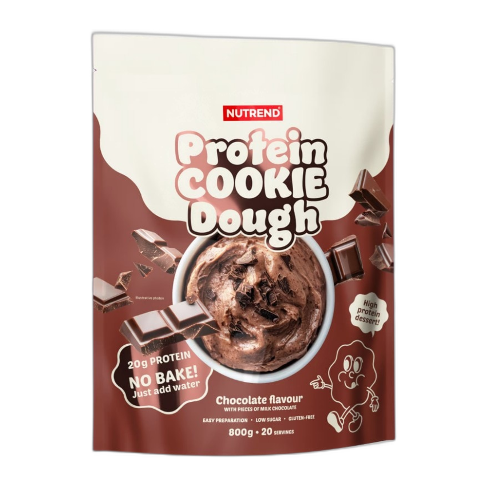 Nutrend Protein Cookie Dough, Chocolate - 800g