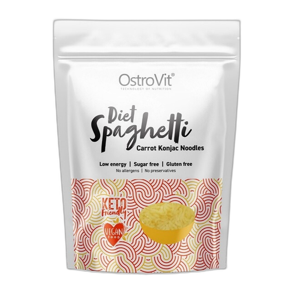 OstroVit Diet Spaghetti Carrot Konjac Noodles - 400g