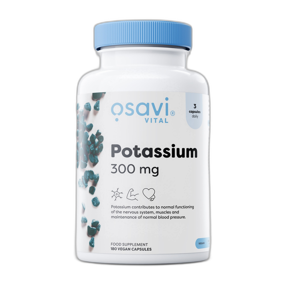 Osavi Potassium, 300mg - 180 vegan caps