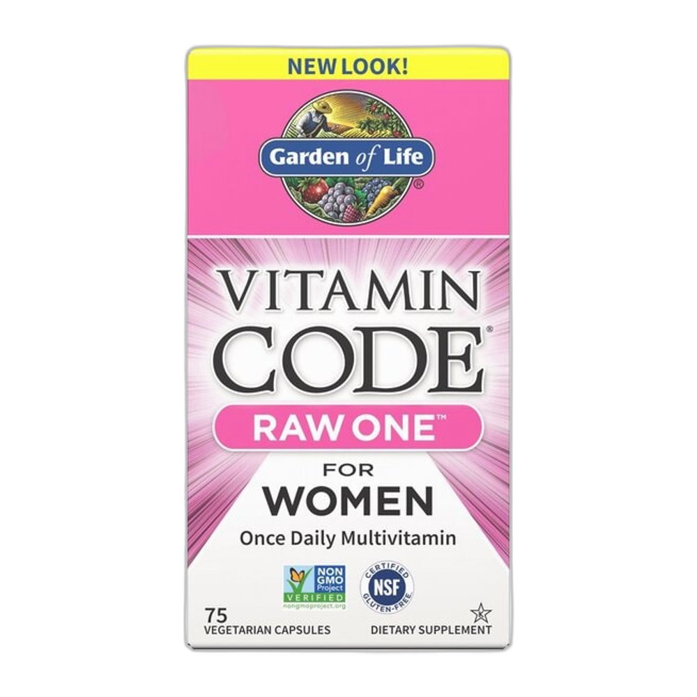 Garden of Life Vitamin Code RAW ONE for Women - 75 vcaps