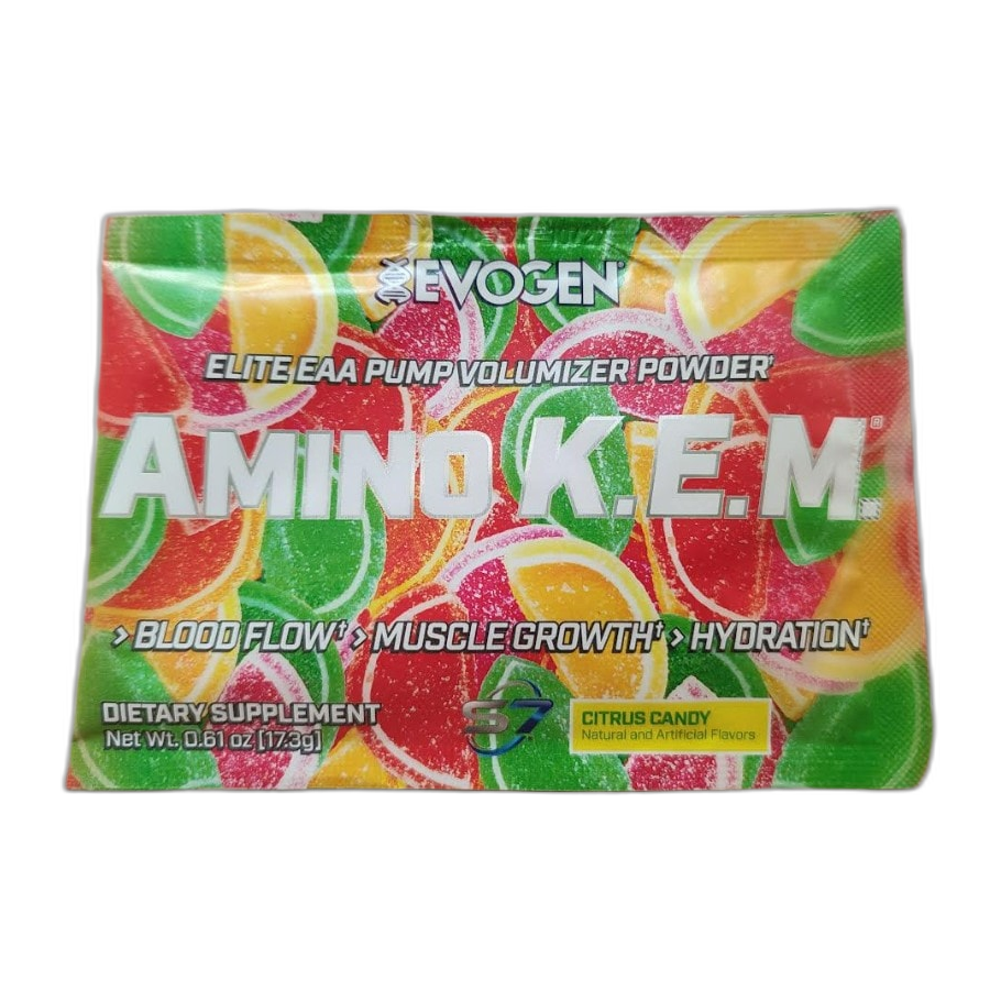 Evogen Amino K.E.M. EAA, Citrus Candy - 17.3g (1 serving)