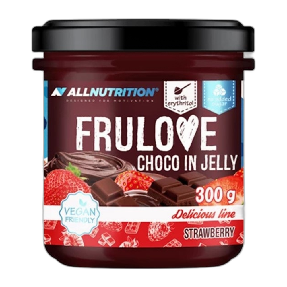Allnutrition Frulove Choco In Jelly, Strawberry - 300g
