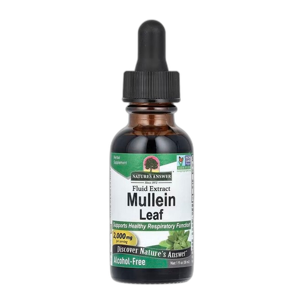 Nature's Answer Mullein Leaf, 2000mg - 30 ml.