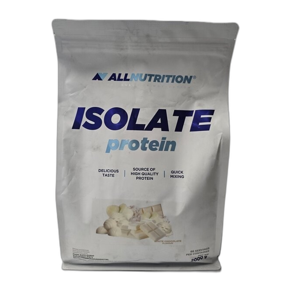 Allnutrition Isolate Protein, White Chocolate - 2000g