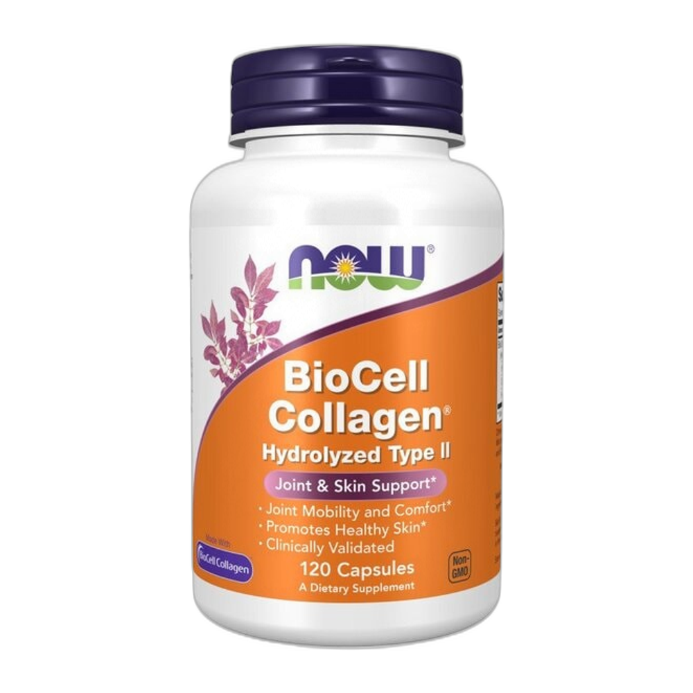 NOW Foods BioCell Collagen Hydrolyzed Type II - 120 caps