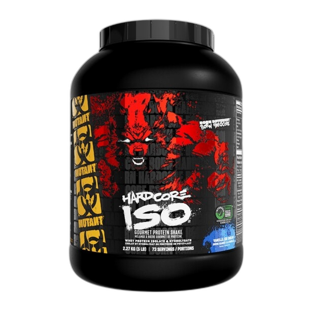 Mutant Hardcore Iso, Vanilla Ice Cream - 2270g
