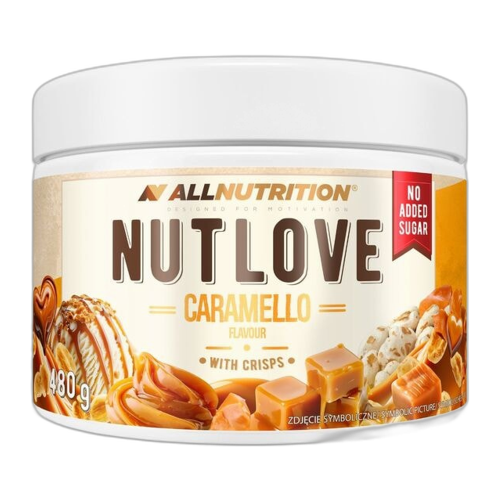 Allnutrition Nutlove, Caramello with Crisps - 480g