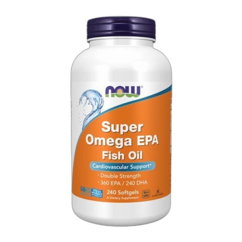 NOW Foods Super Omega EPA Molecularly Distilled - 240 softgels