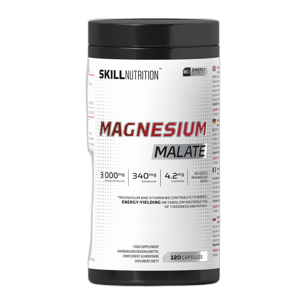 Skill Nutrition Magnesium Malate - 120 caps