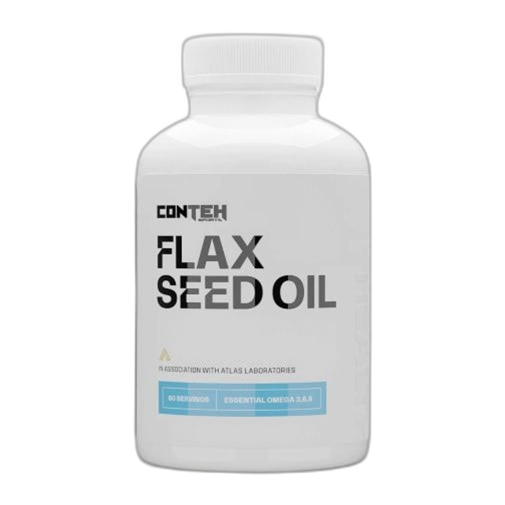 Conteh Sports Flax Seed Oil - 60 caps