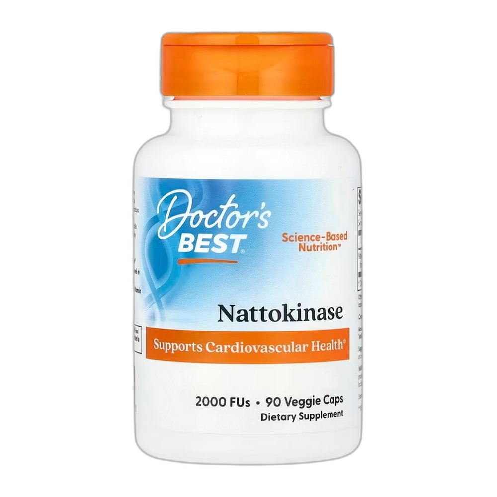Doctor's Best Nattokinase, 2000 FUs - 90 vcaps