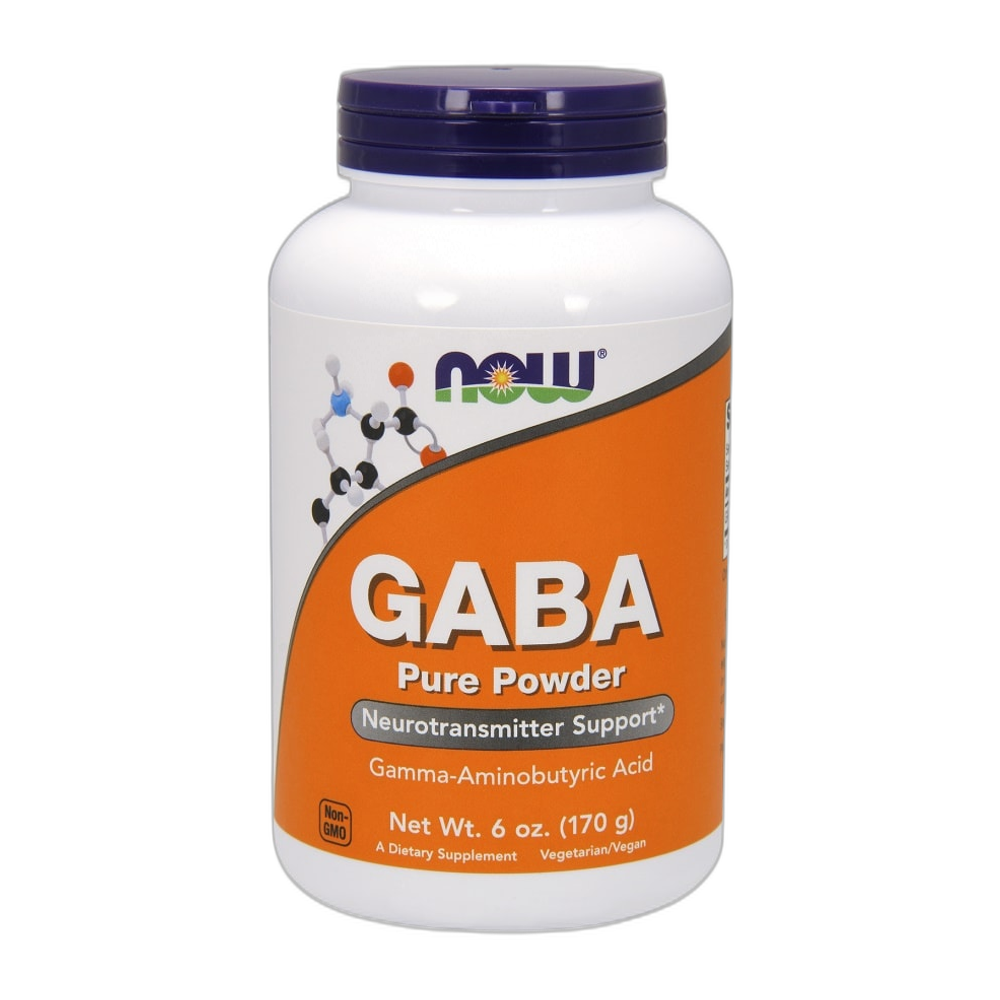 NOW Foods GABA, Pure Powder - 170g