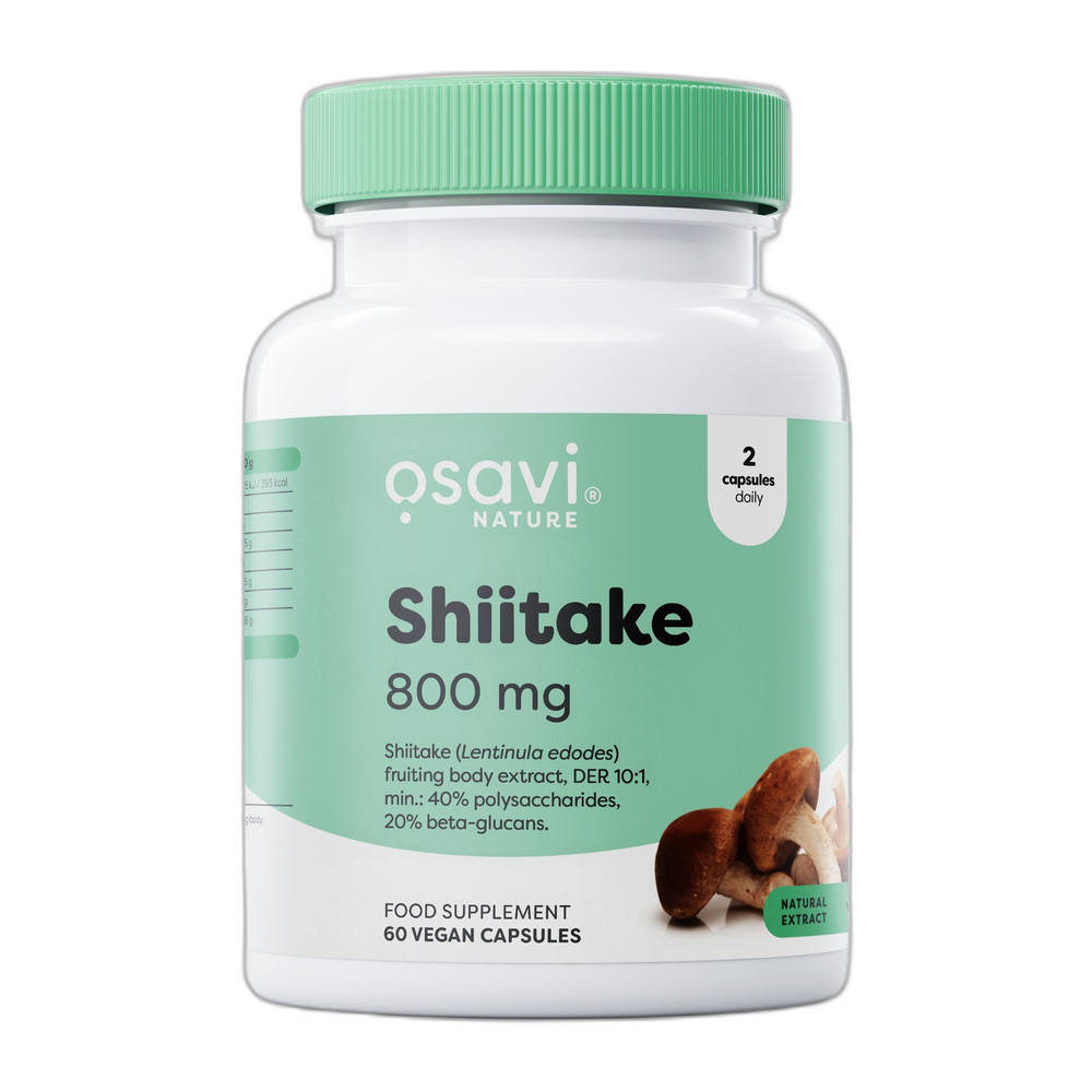 Osavi Shiitake, 800mg - 60 vegan caps