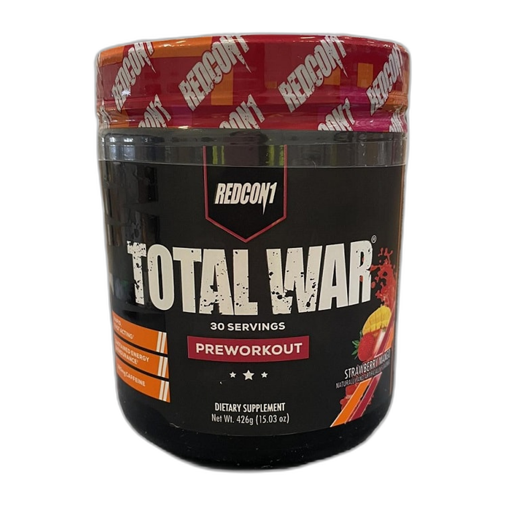 Redcon1 Total War - Preworkout, Strawberry Mango - 426g