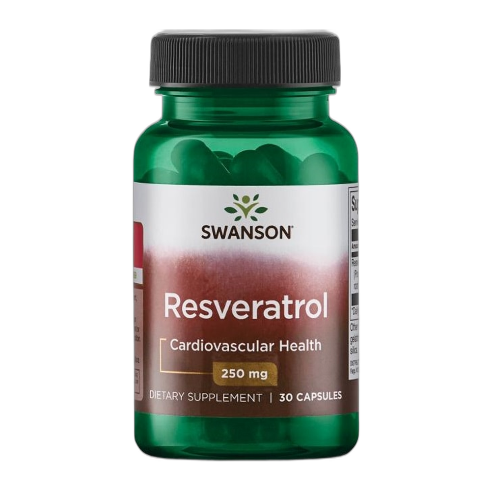 Swanson Resveratrol, 250mg - 30 caps