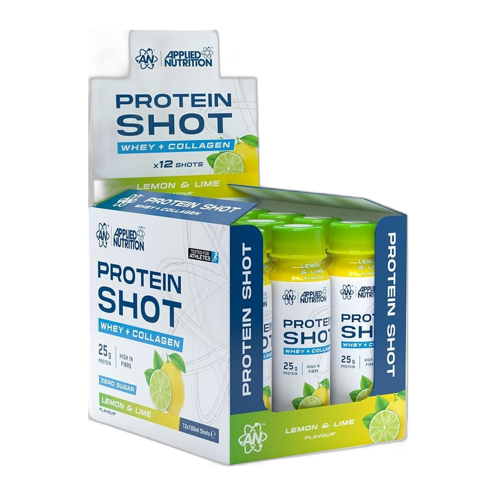 Applied Nutrition Protein Shot, Lemon & Lime - 12 x 100 ml.