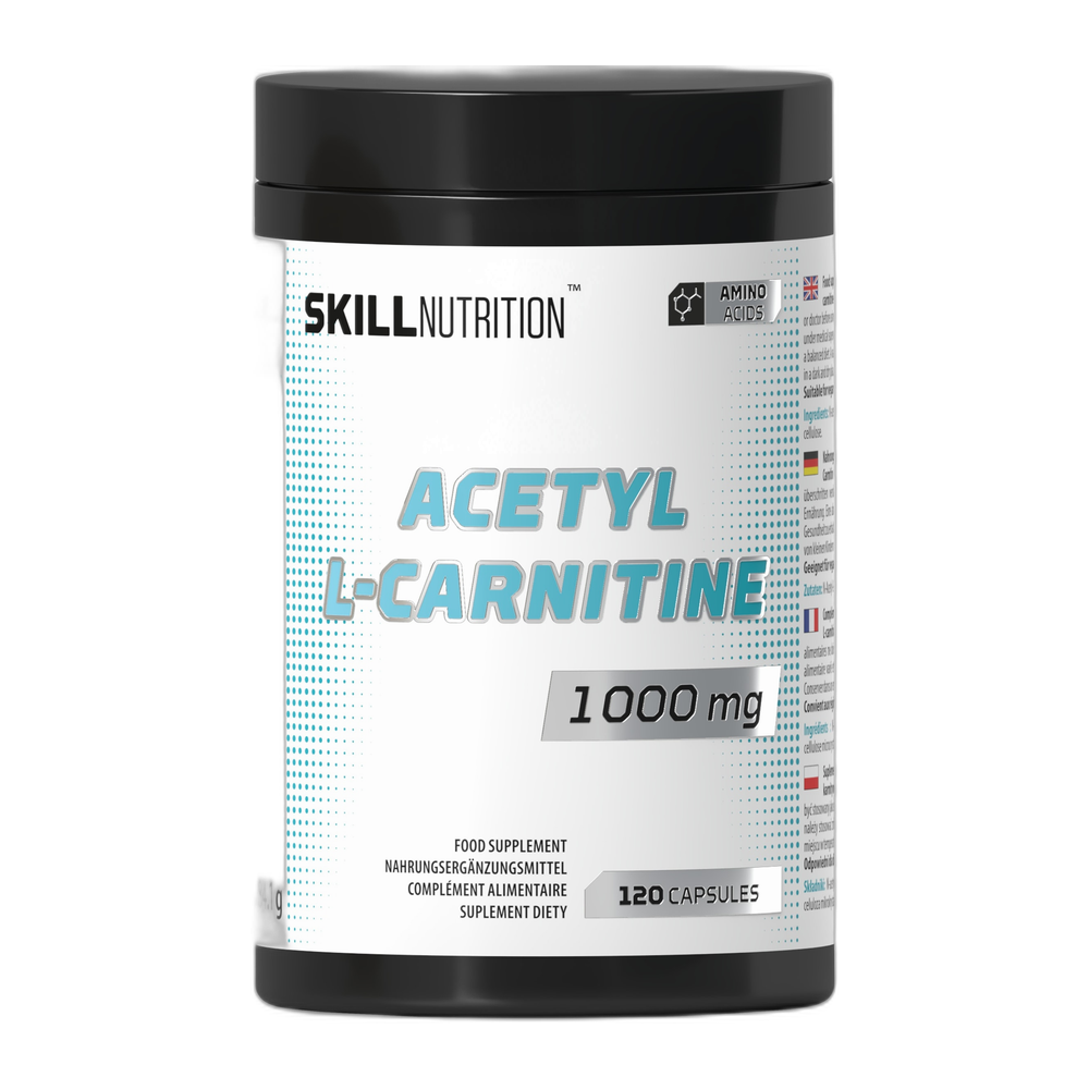 Skill Nutrition Acetyl L-Carnitine, 1000mg - 120 vegan caps