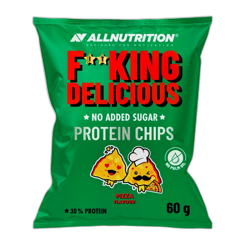 Allnutrition Fitking Delicious Protein Chips, Pizza - 60g