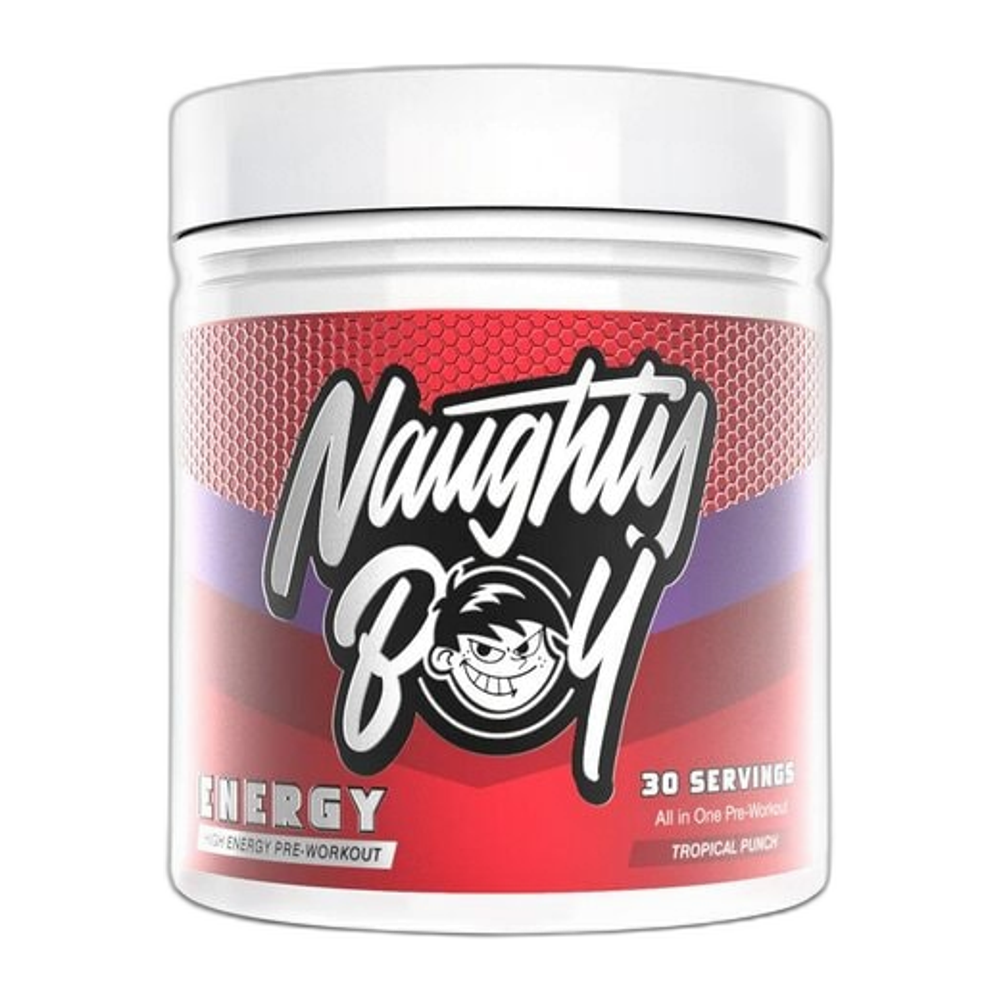 Naughty Boy Energy, Tropical Punch - 390g