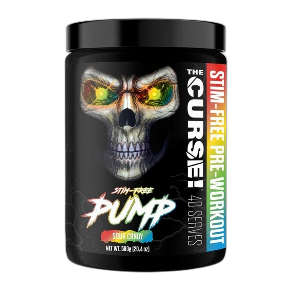 JNX Sports The Curse! Stim-Free Pump, Sour Candy - 580g