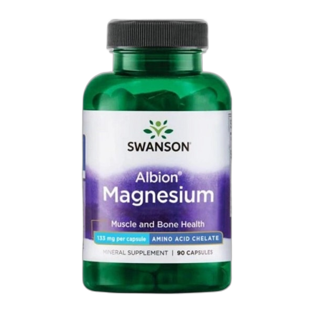 Swanson Albion Magnesium, 133mg - 90 caps