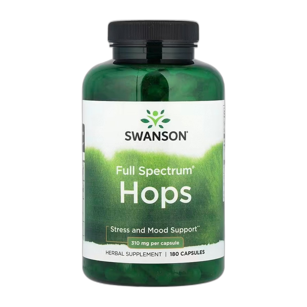 Swanson Full Spectrum Hops, 310mg - 180 caps