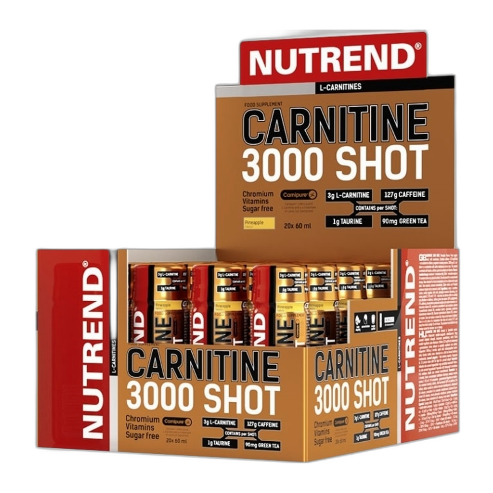 Nutrend Carnitine 3000 Shot - 20 x 60 ml.