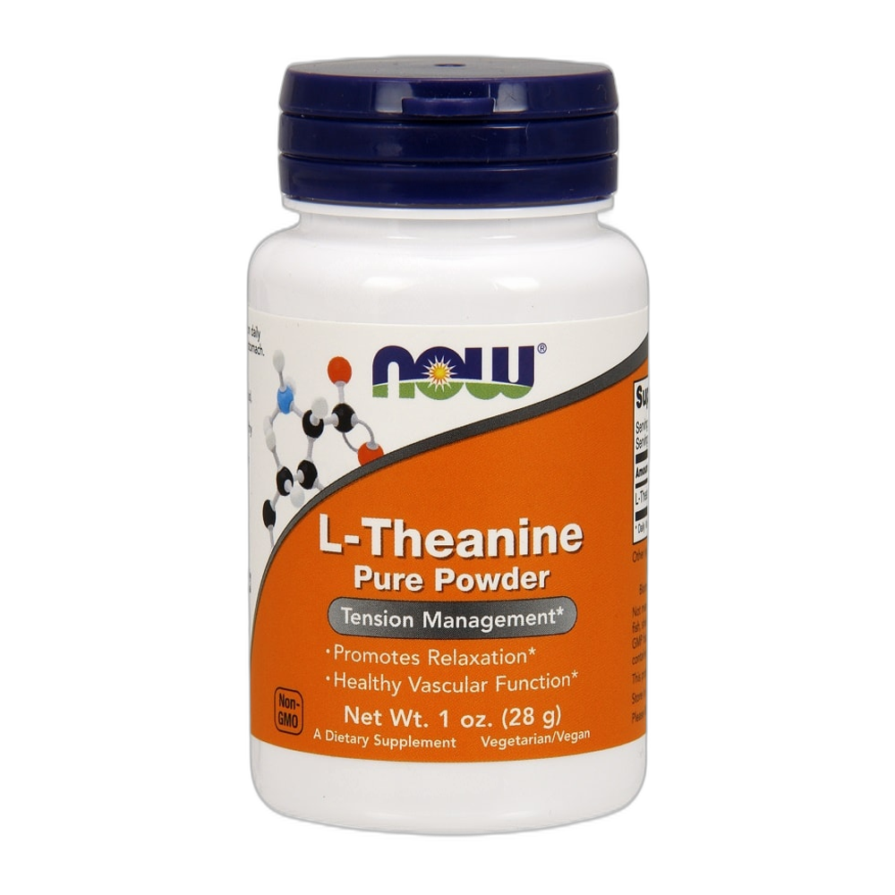 NOW Foods L-Theanine, Pure Powder - 28g