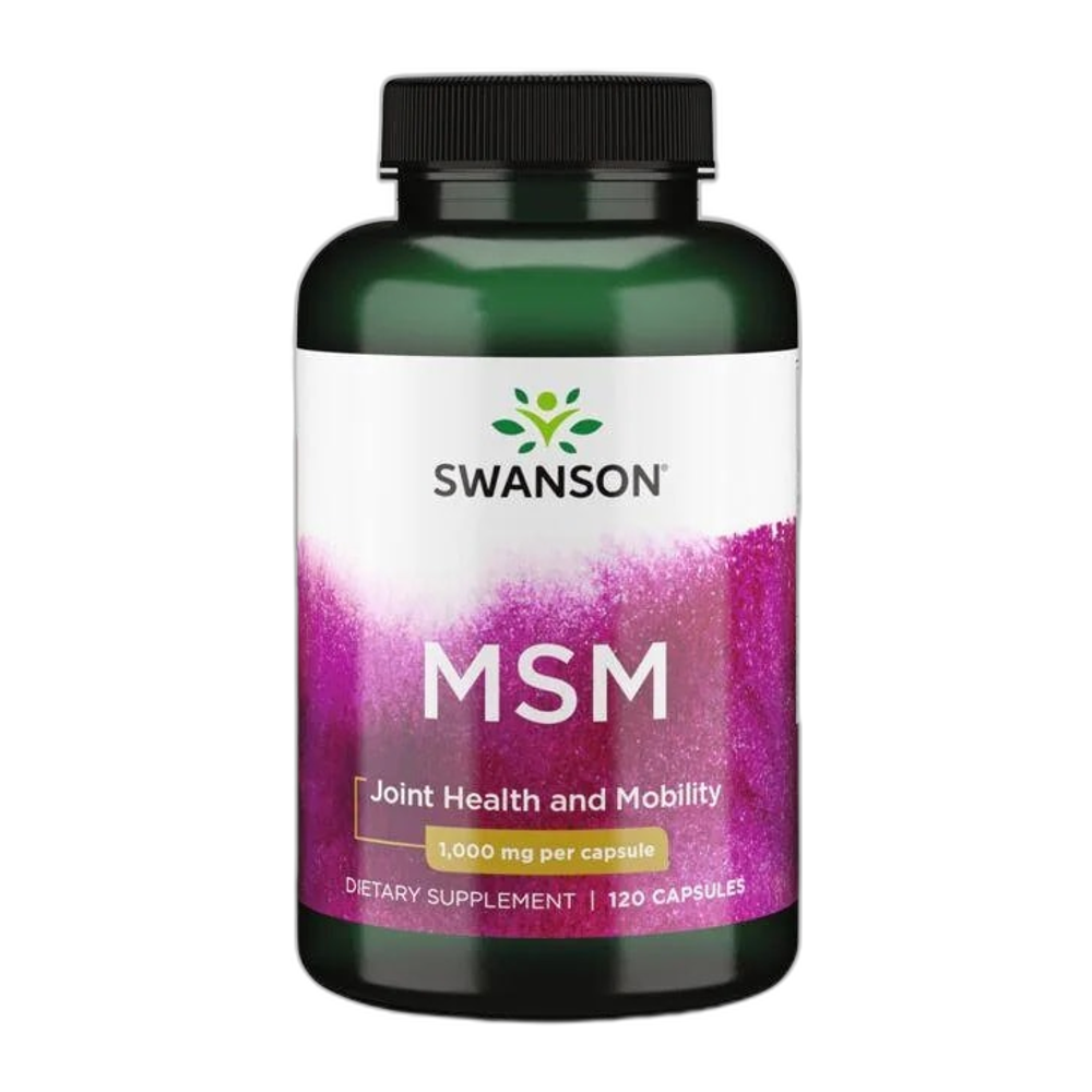 Swanson MSM, 1000mg - 120 caps