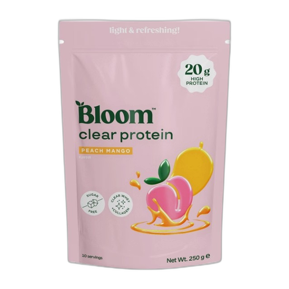 Bloom Clear Protein, Peach Mango - 250g