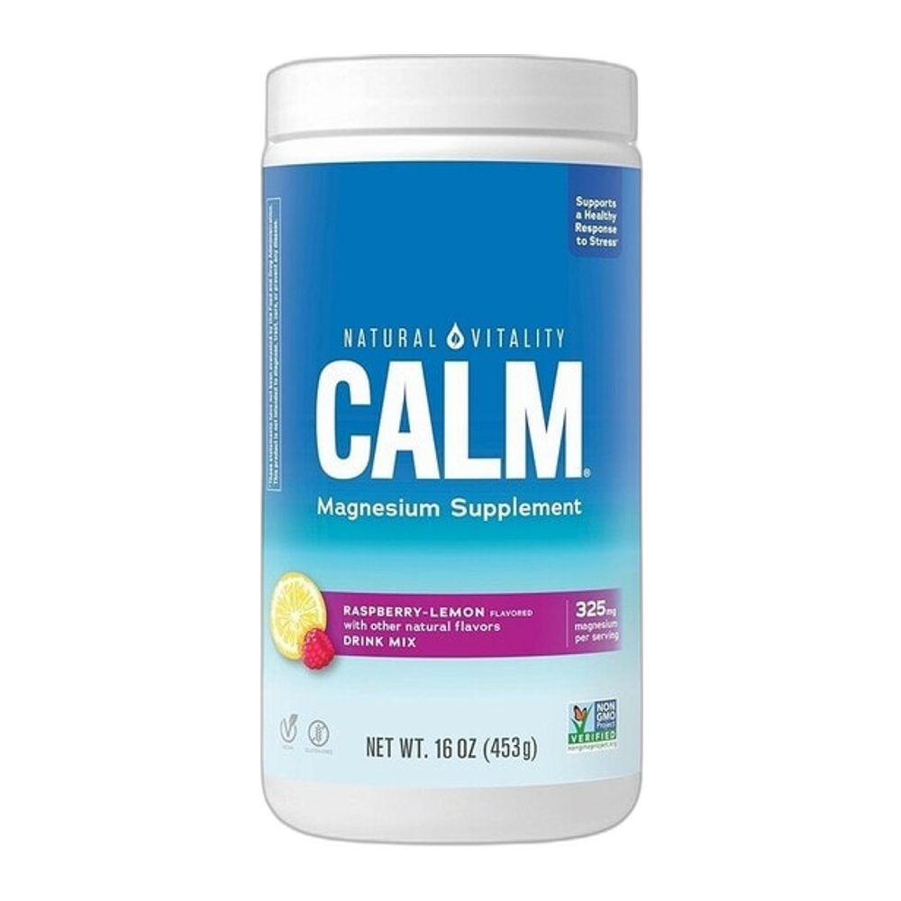 Natural Vitality Natural Calm, Raspberry Lemon - 453g