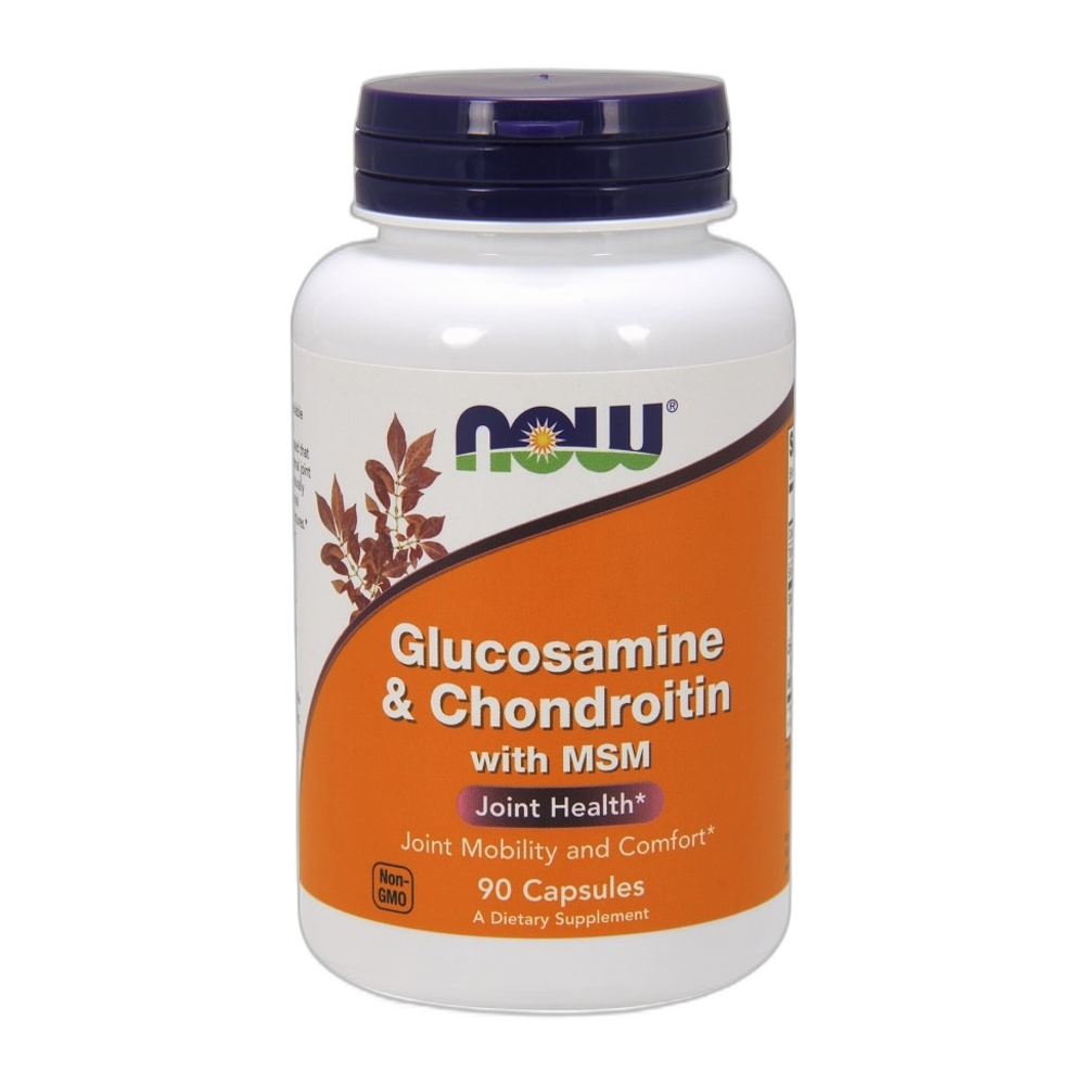 NOW Foods Glucosamine & Chondroitin with MSM - 90 caps
