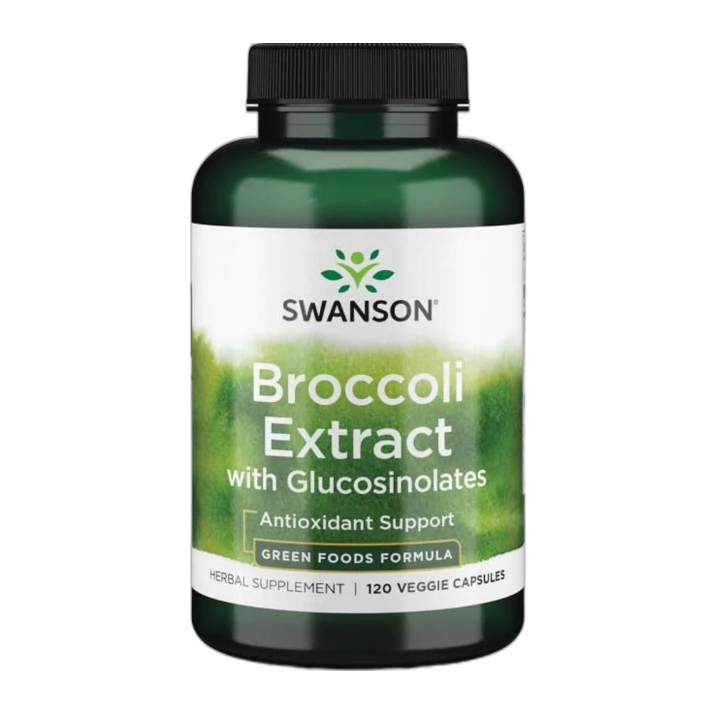 Swanson Broccoli Extract with Glucosinolates - 120 vcaps