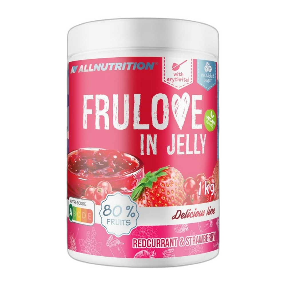 Allnutrition Frulove In Jelly, Redcurrant & Strawberry - 1000g