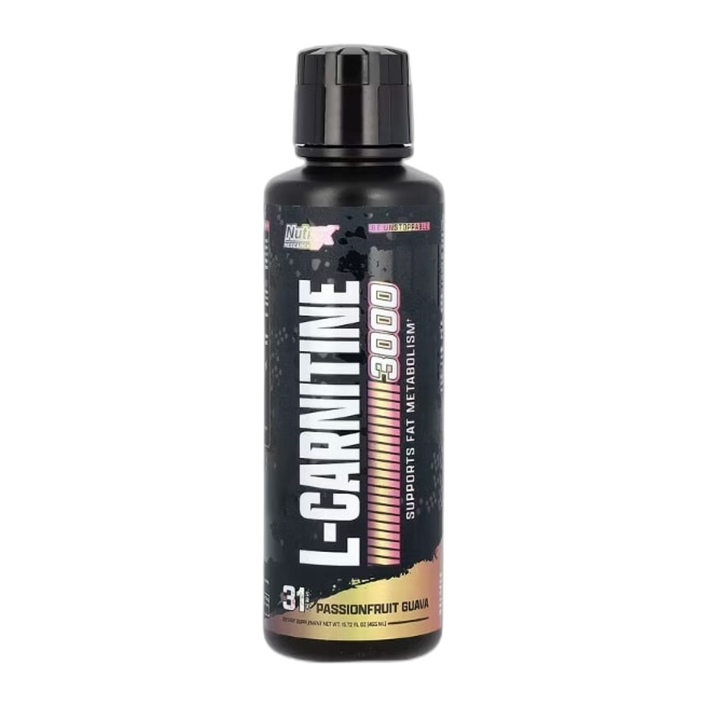 Nutrex L-Carnitine 3000, Passionfruit Guava - 465 ml.