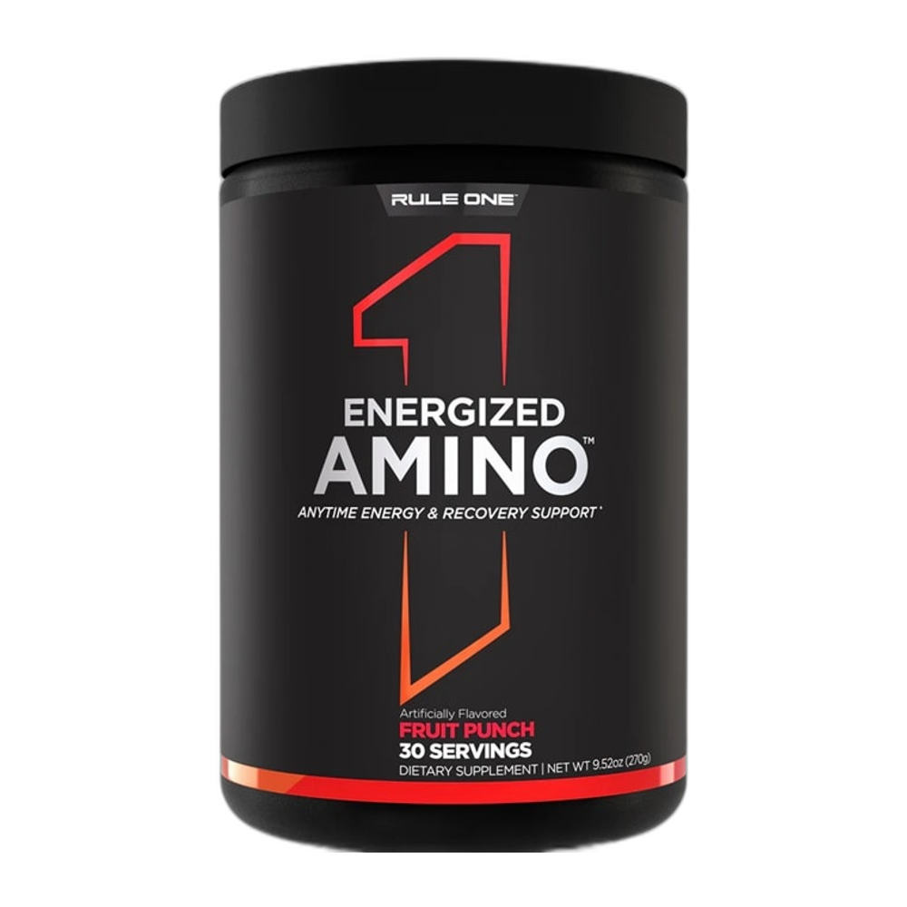 Rule One Energized Amino, Fruit Punch - 270g