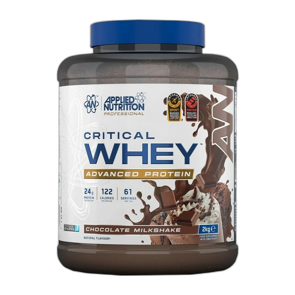 Applied Nutrition Critical Whey, Chocolate Milkshake - 2000g
