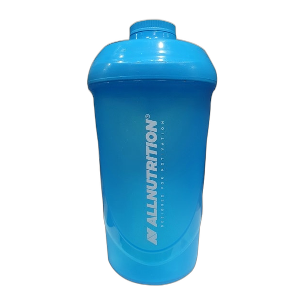 Allnutrition Shaker 2LOGO, Shocking Blue - 600 ml.