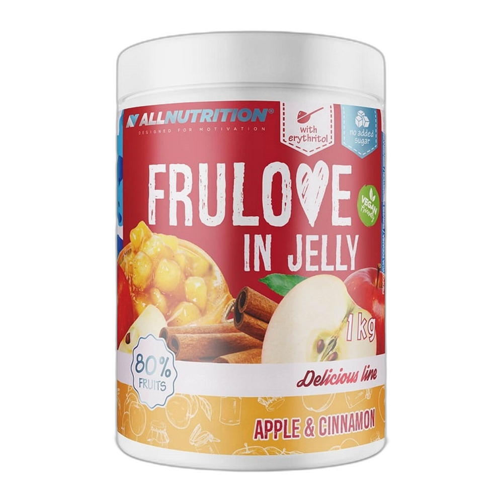 Allnutrition Frulove In Jelly, Apple & Cinnamon - 1000g
