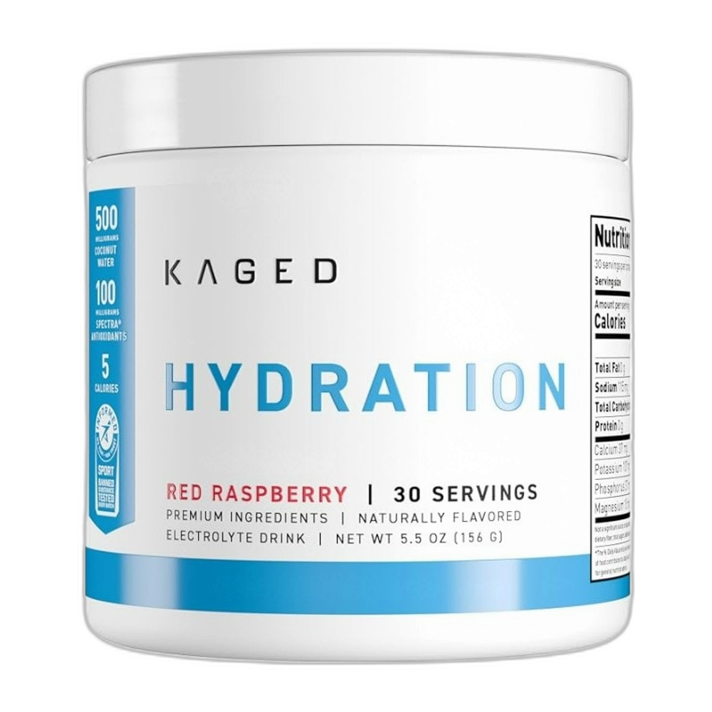 Kaged Muscle Hydration, Red Raspberry - 156g