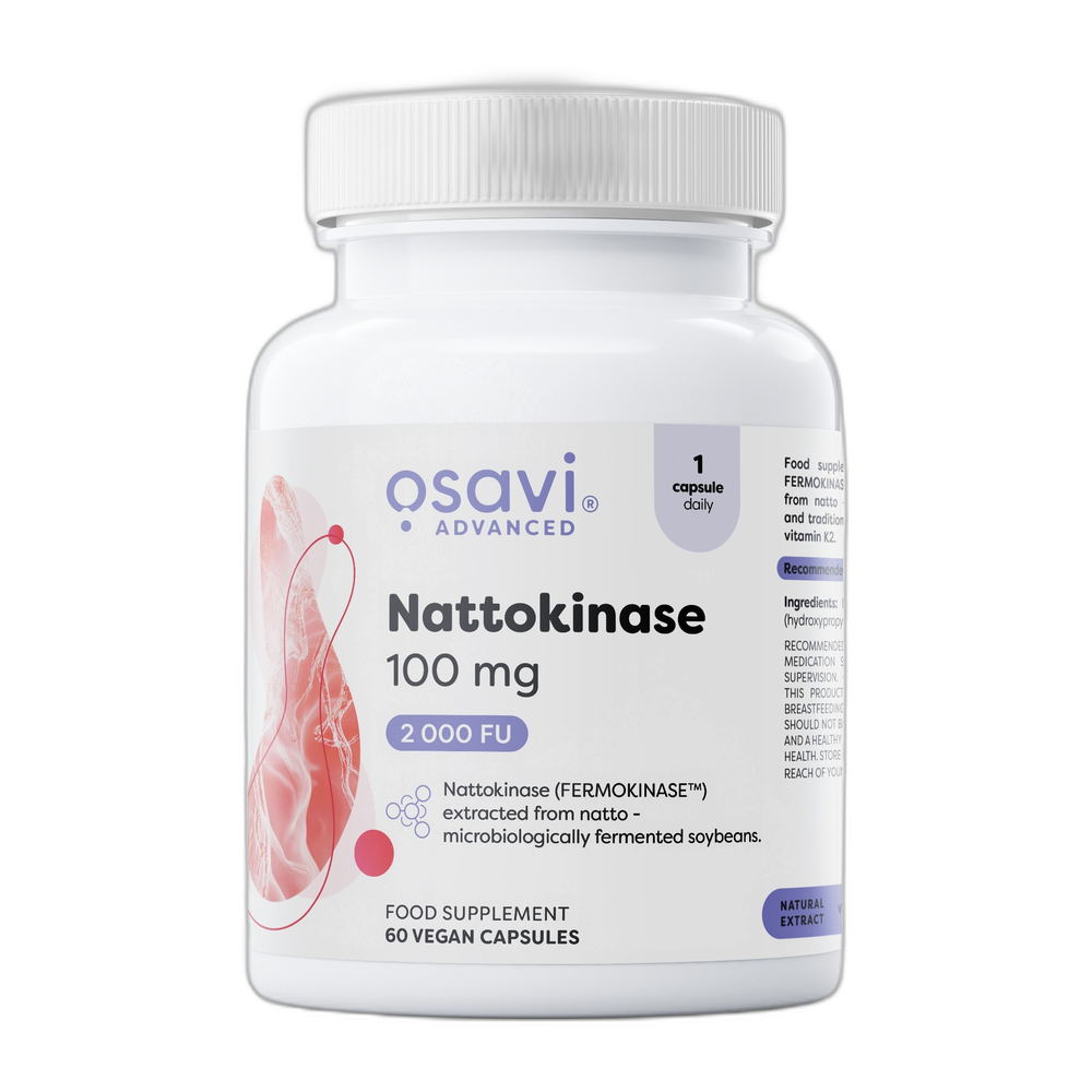 Osavi Nattokinase, 100mg - 60 vegan caps