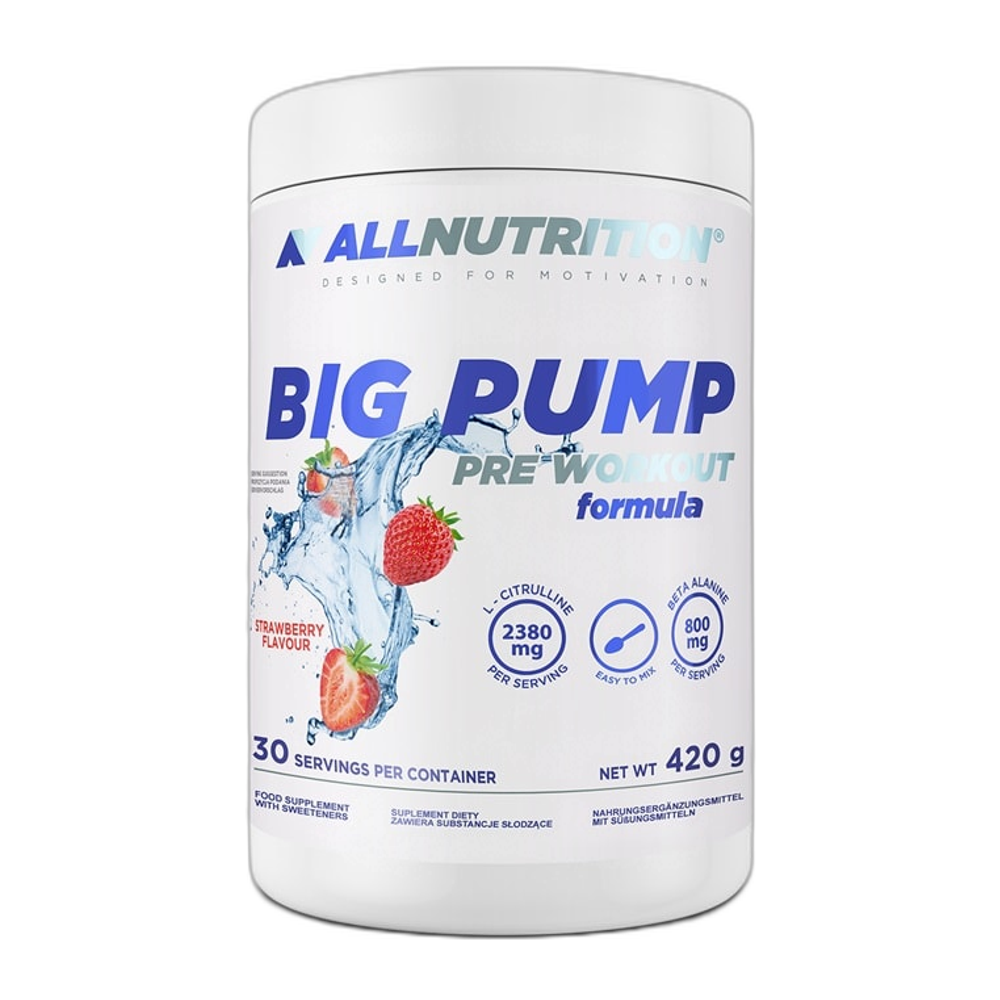 Allnutrition Big Pump, Strawberry - 420g