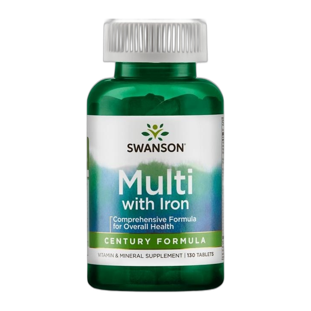 Swanson Multi with Iron - Century Formula - 130 tabs