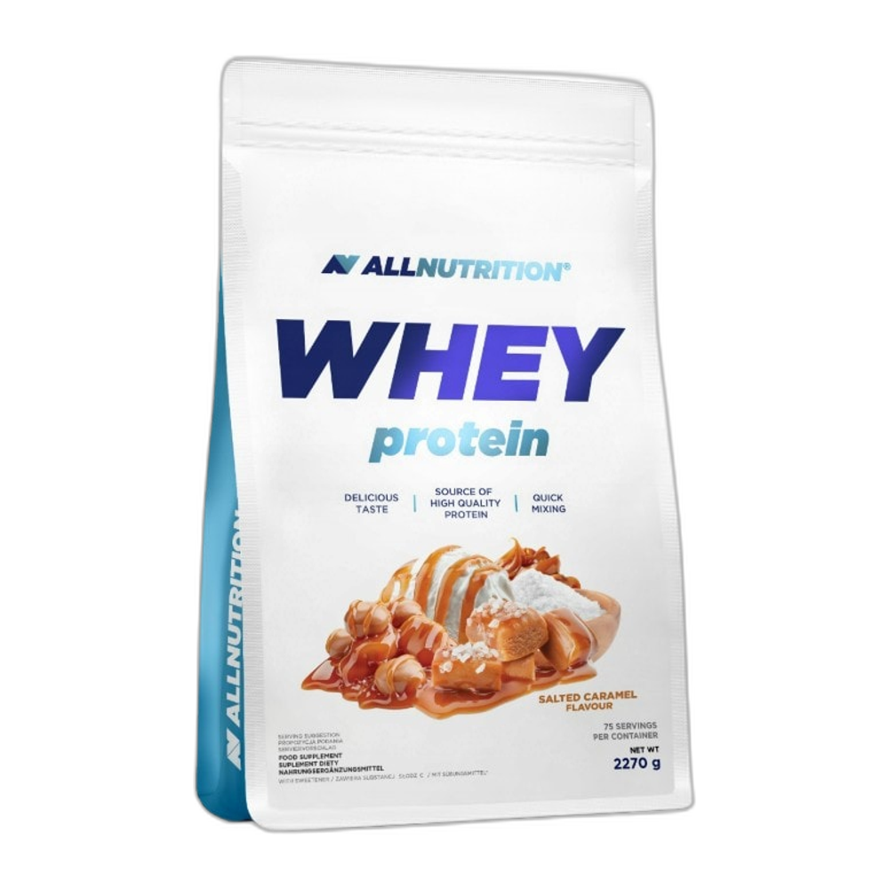 Allnutrition Whey Protein, Salted Caramel - 2270g