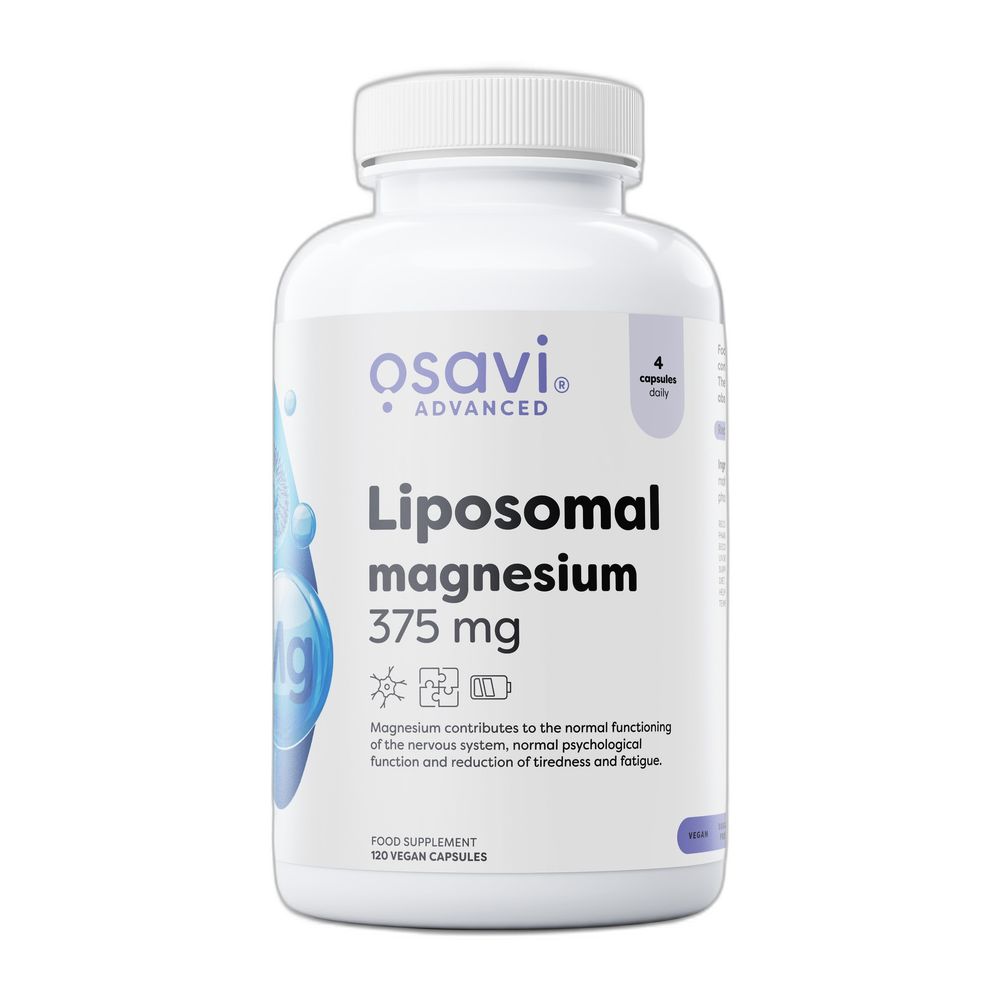Osavi Liposomal Magnesium, 375 mg - 120 vegan caps