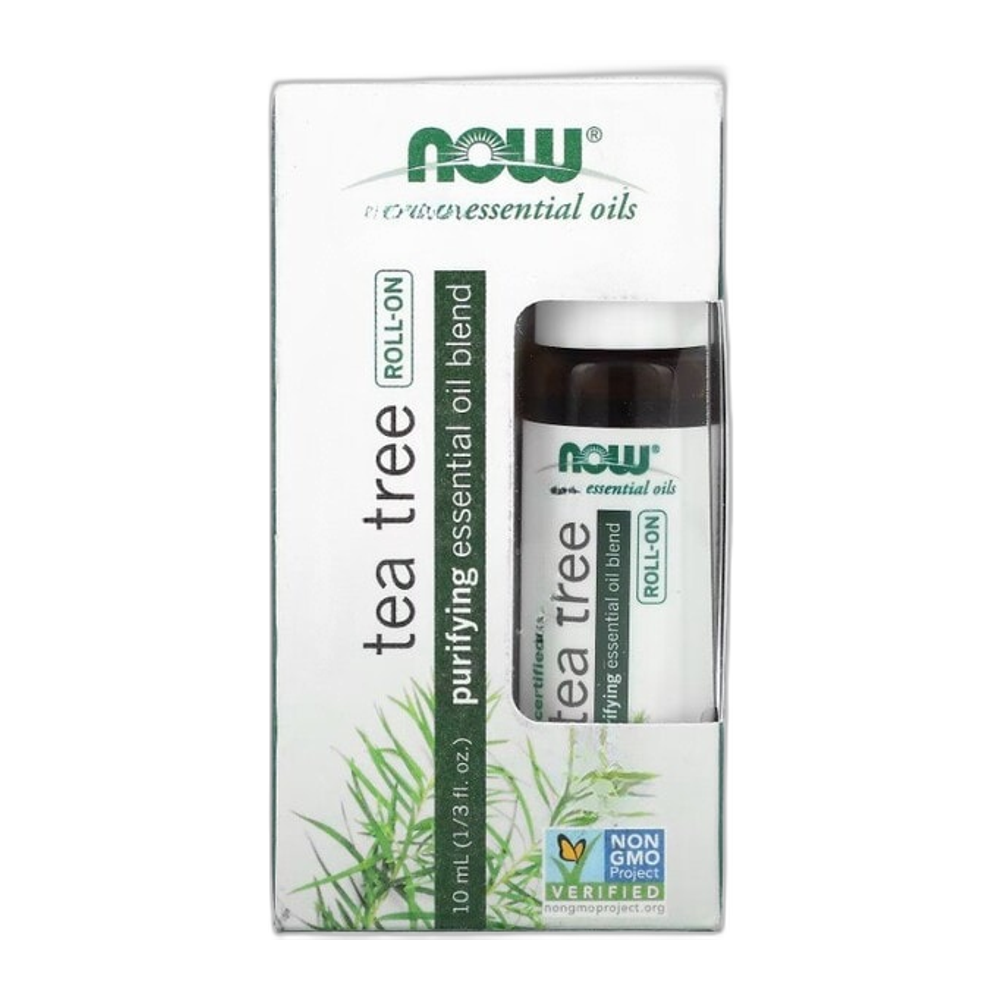 NOW Foods Essential Oil Roll-On, Tea Tree - 10 ml.